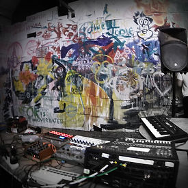 set design london - Darling and Edge - the vaults gallery - more is more