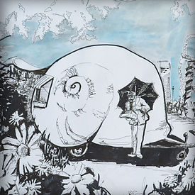 set design london - Darling and Edge - the snail