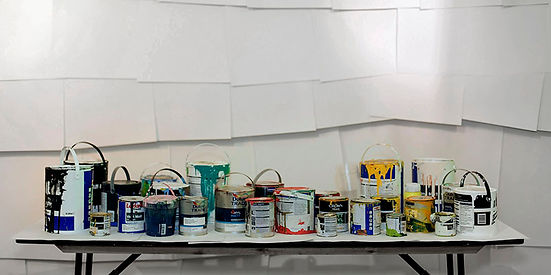set design london - Darling and Edge - the vaults gallery - more is more