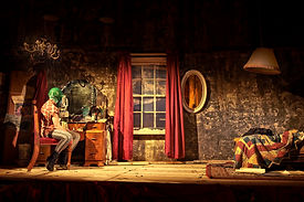 set design london - Darling and Edge - the Vaults - Christmas 2015