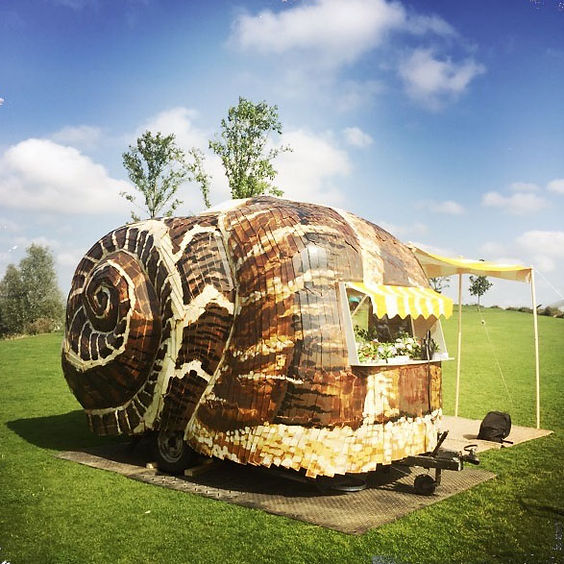 set design london - Darling and Edge - the snail